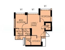 Blk 95 Skyparc @ Dawson (Queenstown), HDB 3 Rooms #539162611